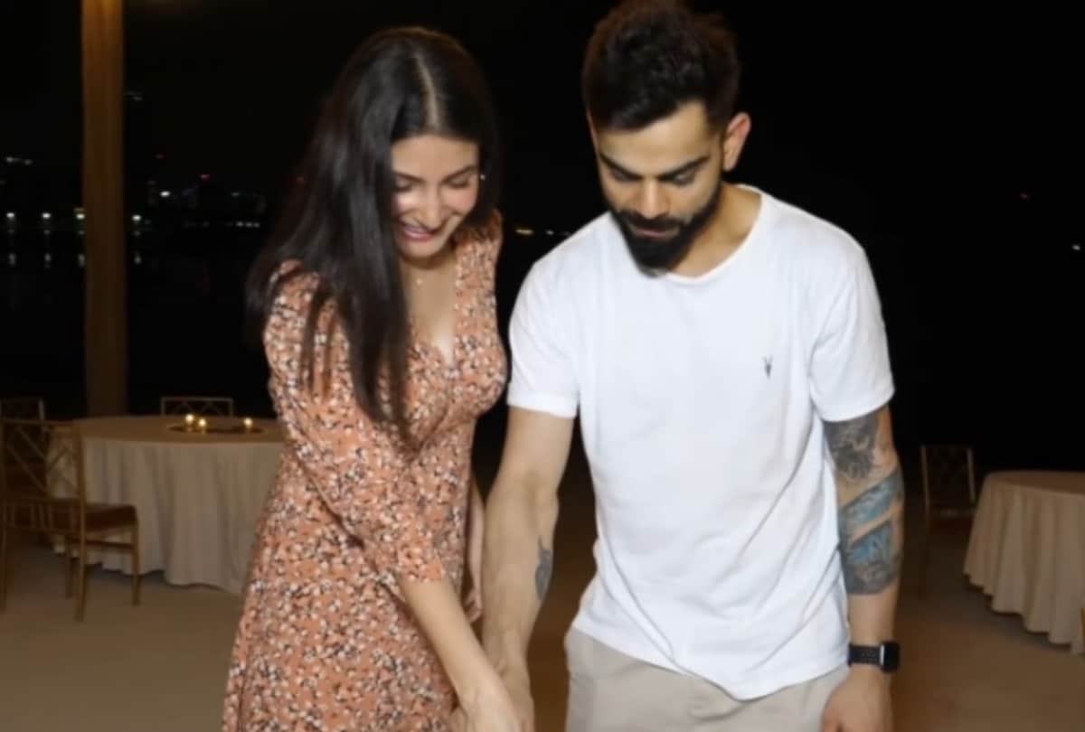 Anushka Sharma and Virat Kohli cut cake as celebrate pregnancy news with RCB