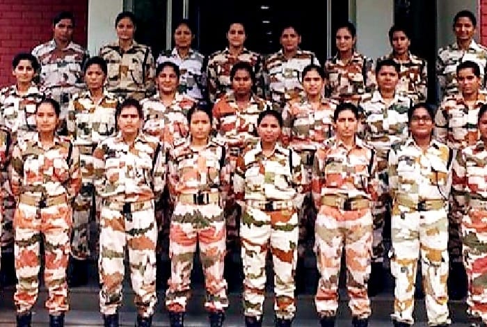 Training Session for ITBP Lady Staff and Soldiers to Help During Natural Disaster