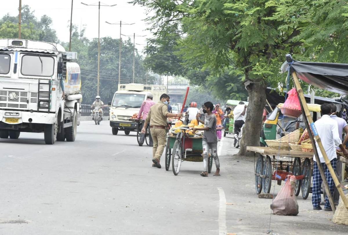pictures of lucknow during lockdown