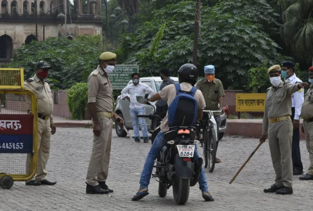 pictures of lucknow during lockdown