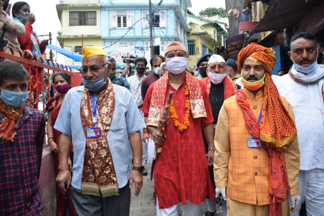 nanda devi mahotsav almora: Nandadevi Festival came to an end with Shobha Yatra.
