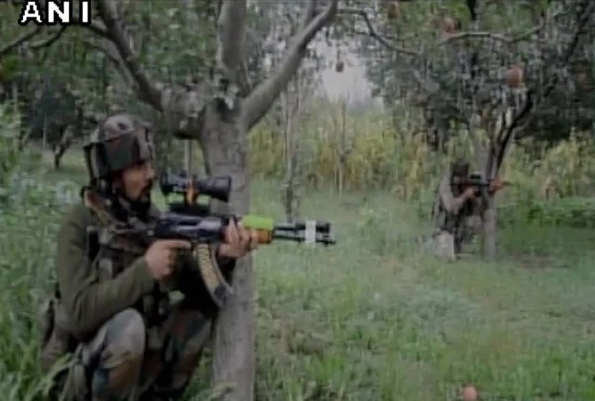 Pulwama Encounter, Encounterin Zadoora area of Pulwama Jammu and Kashmir
