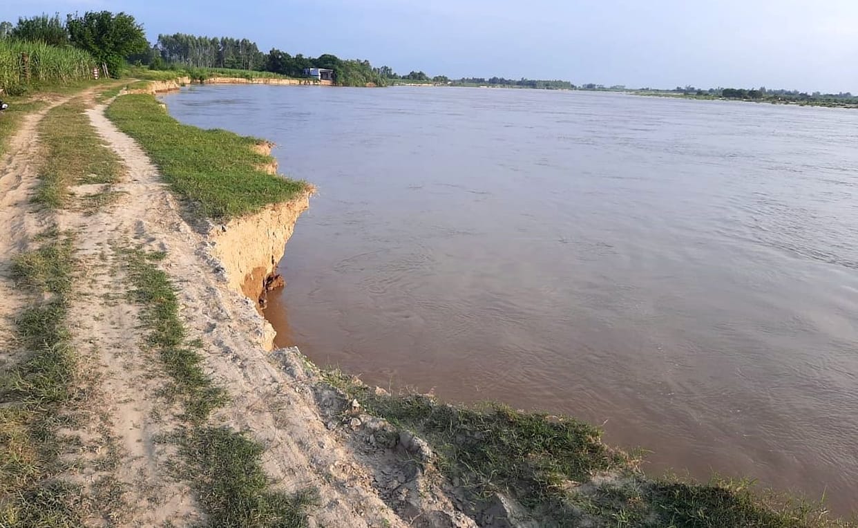water leval incrsed in hardoi