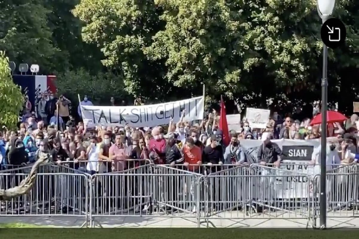Norway: Clashes break out at anti-Islam rally in Oslo