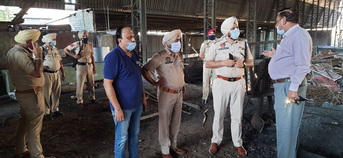 A worker burnt to death in a furnace unit accident
