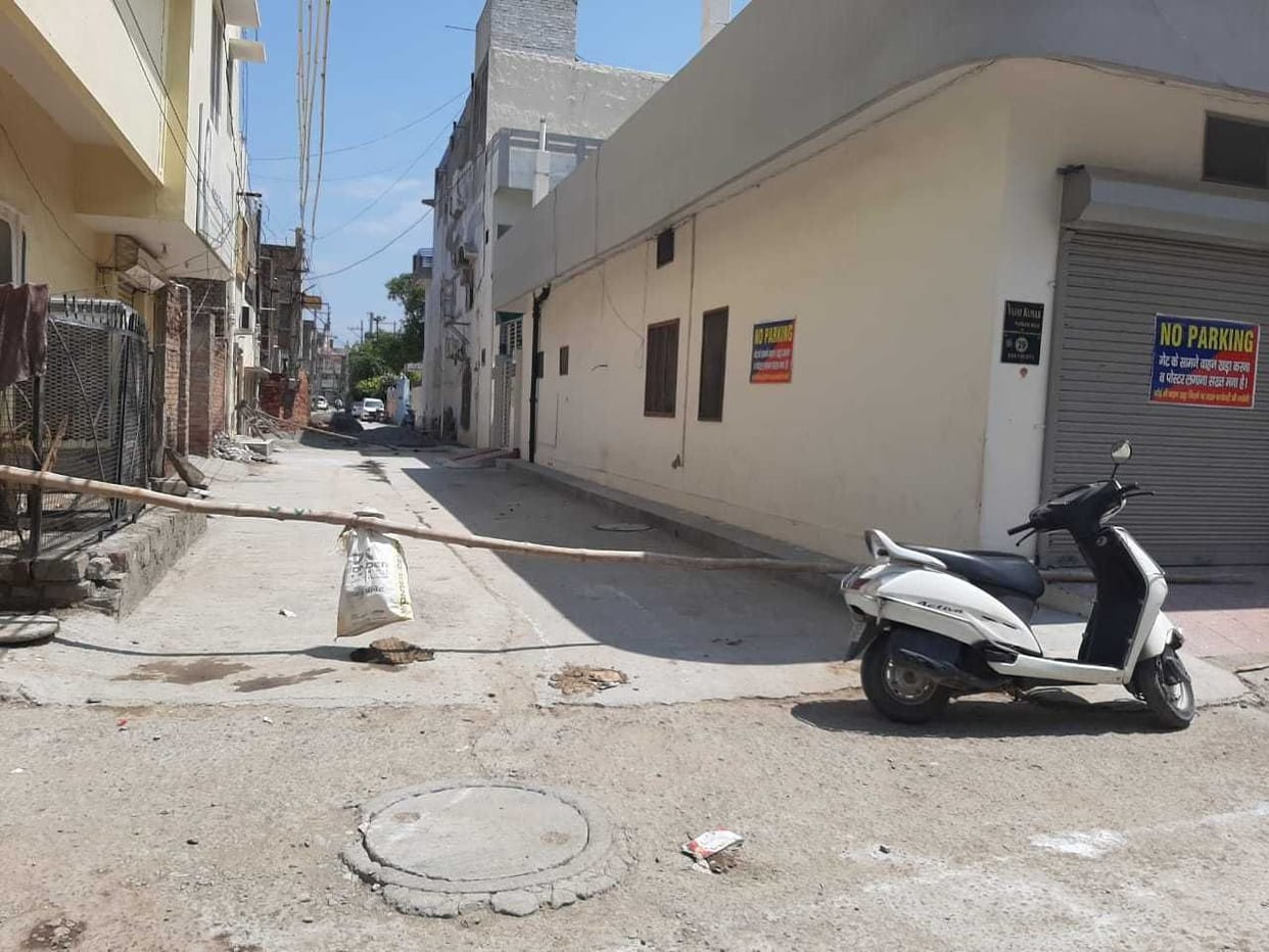 corona infected old man dead and 97 people found positive
