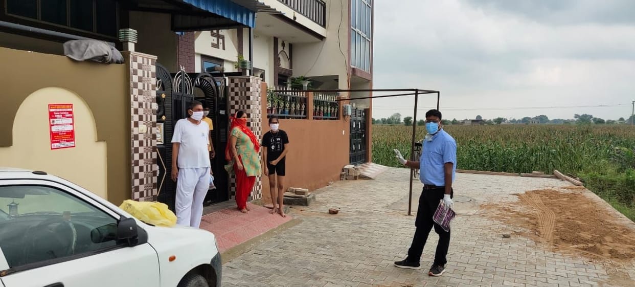 52 corona positive found in district, seven members of same family infected in Narnaul New Mandi