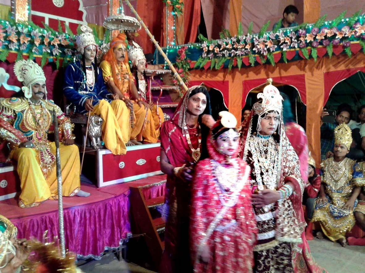 Ramleela Manchan awaits the government's guideline