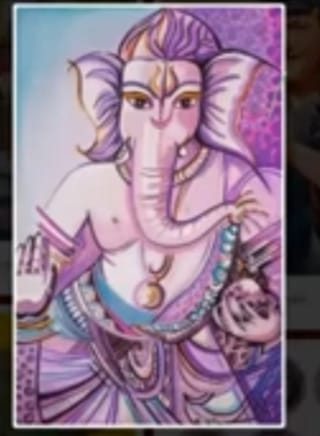 Students showed skill in online painting exhibition