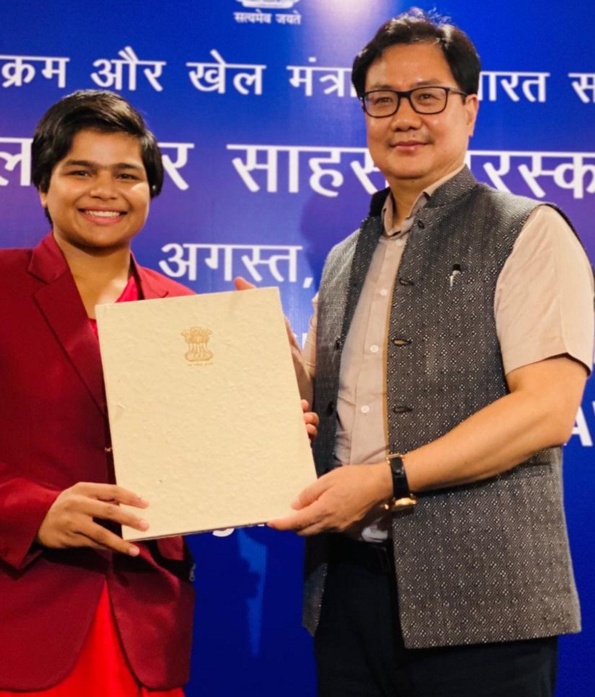 Divya Kakran received the Arjuna Award