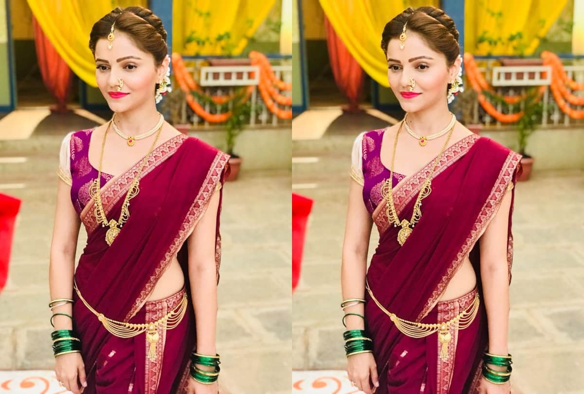 famous tv stars stylish gorgeous beautiful photos in maharashtrian style