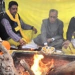 Pranab Mukherjee Paid Obeisance At Baglamukhi Temple In Kangra Himachal Pradesh