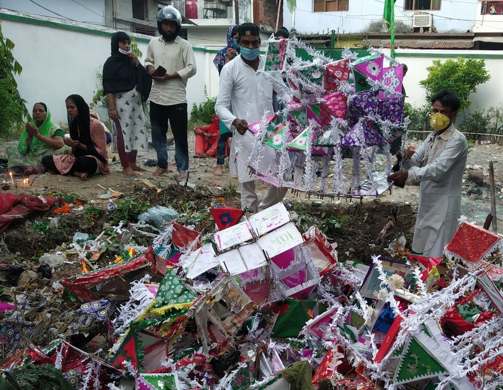 moharram tazia juloos social distencing