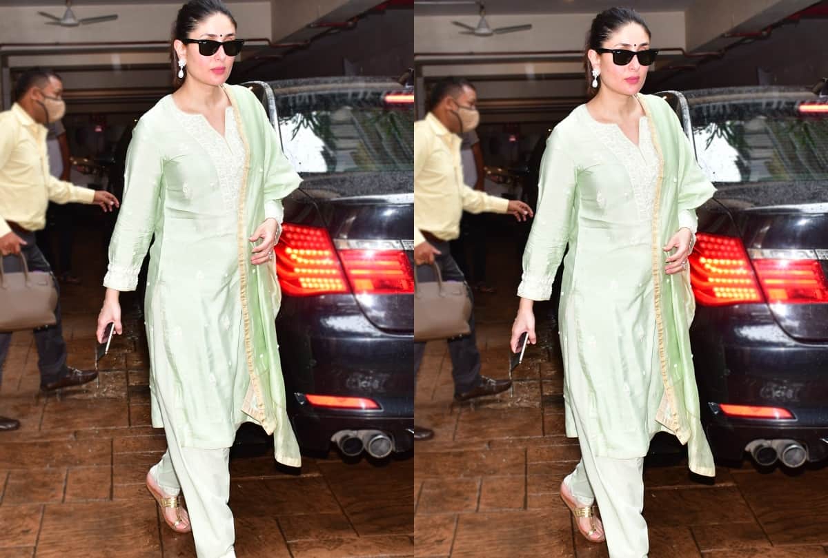 saif ali khan wife kareena kapoor khan nawabi suit look photos in pataudi family