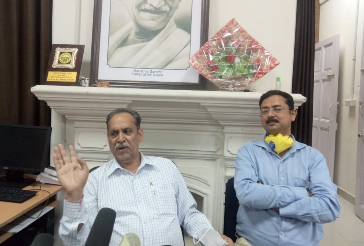 chamba medical college retired principal purshotam puri press conference