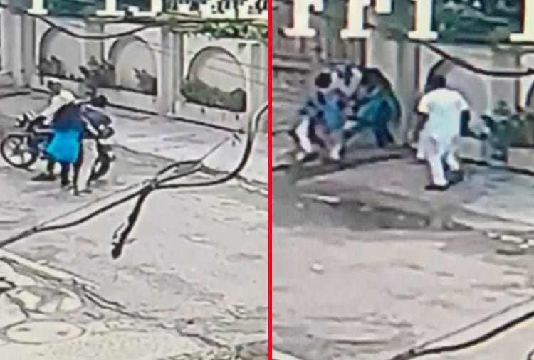 Brave daughter caught mobile snatcher in Jalandhar of Punjab