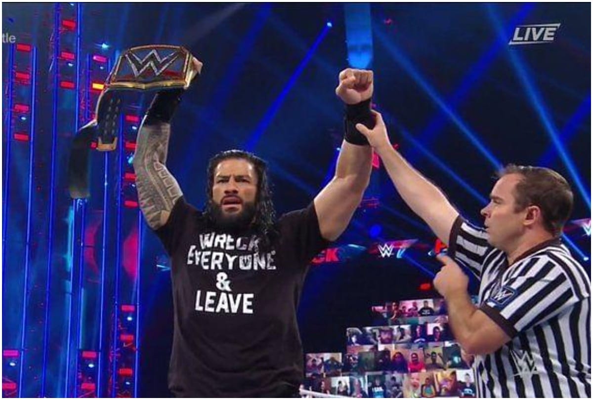WWE payback 2020 wrestle view roman reigns new universal champion crowned