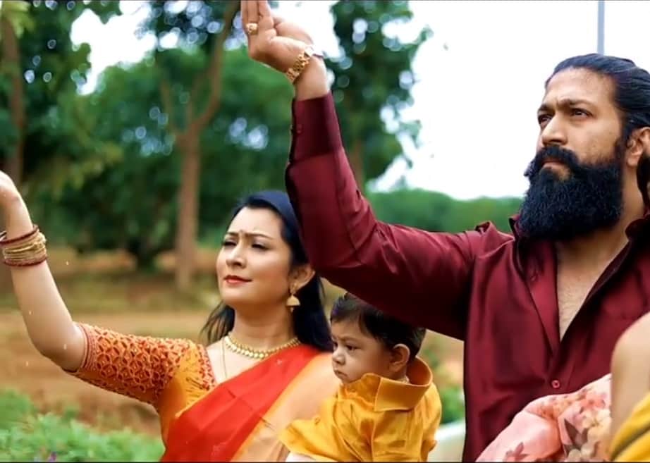 Yash and Radhika Pandit hosted his son Yatharv first birthday on a yacht