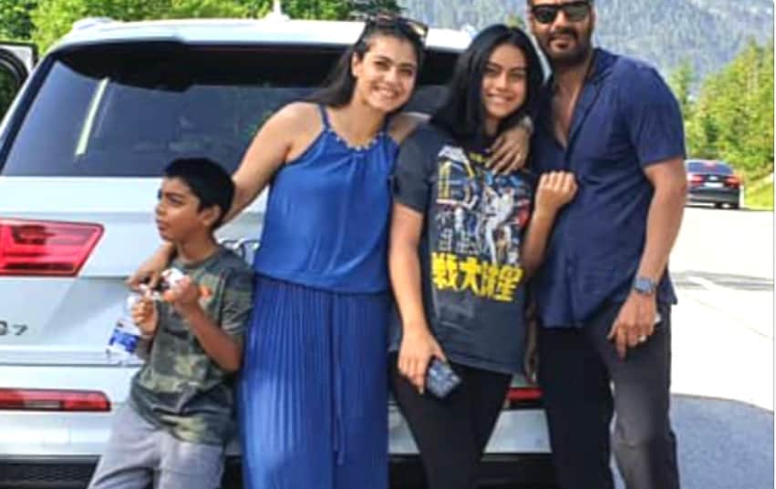 Kajol has flown to Singapore with her daughter Nysa after her school resumed
