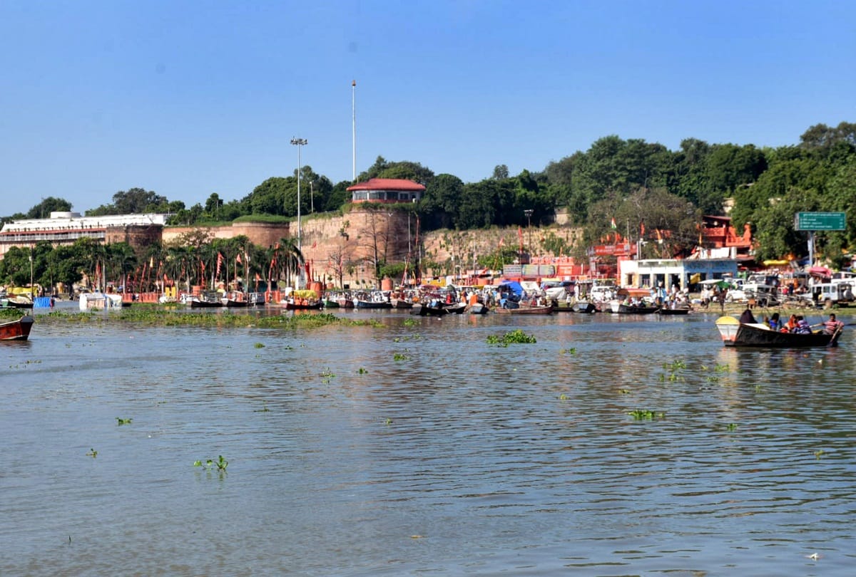 Ganges and Yamuna burnt in Prayagraj flood in Allahabad