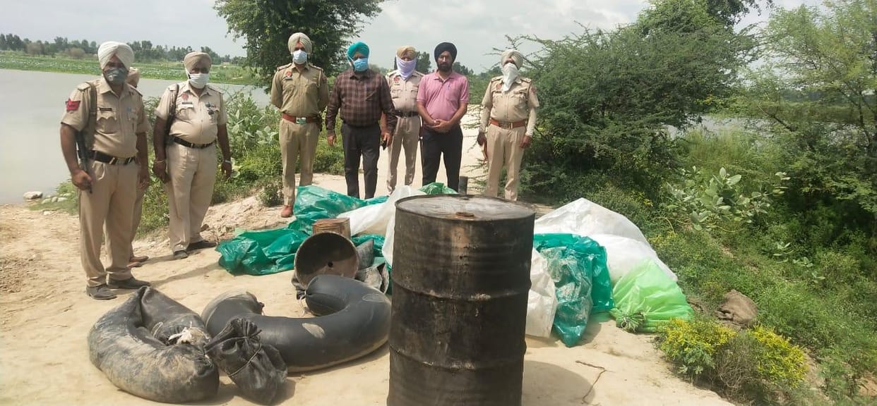 60 thousand liters liquor caught in Ferozepur