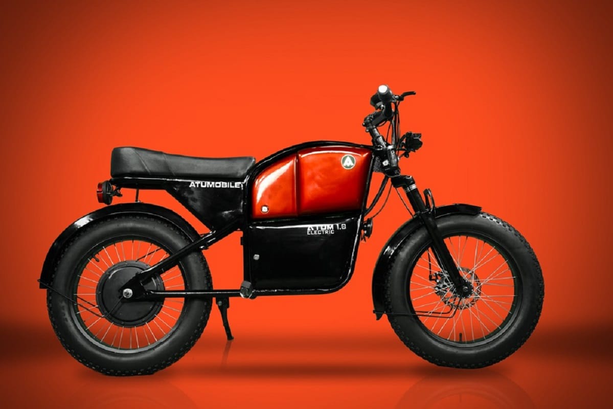 Atum 1.0 electric bike delivery starts in india battery range 100 km in full charging no license and registration required electric motorcycle electric vehicles in india