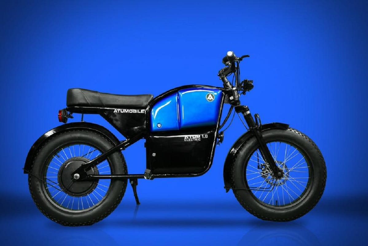 Atum 1.0 electric bike launched battery range 100 km in full charging no license and registration required electric vehicles in india