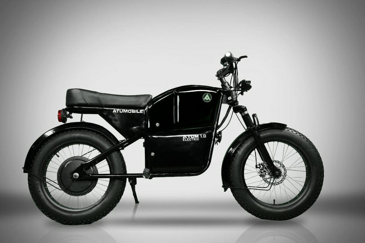 Atum 1.0 electric bike launched battery range 100 km in full charging no license and registration required electric vehicles in india