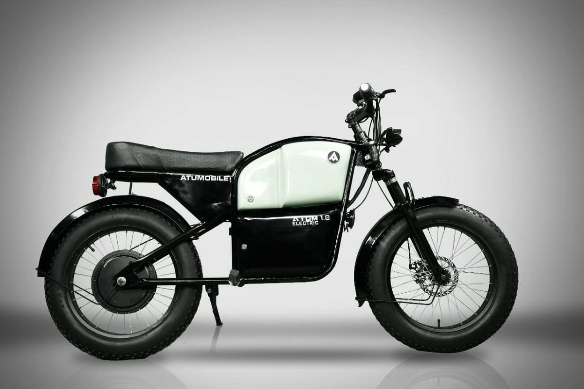 Atum 1.0 electric bike launched battery range 100 km in full charging no license and registration required electric vehicles in india