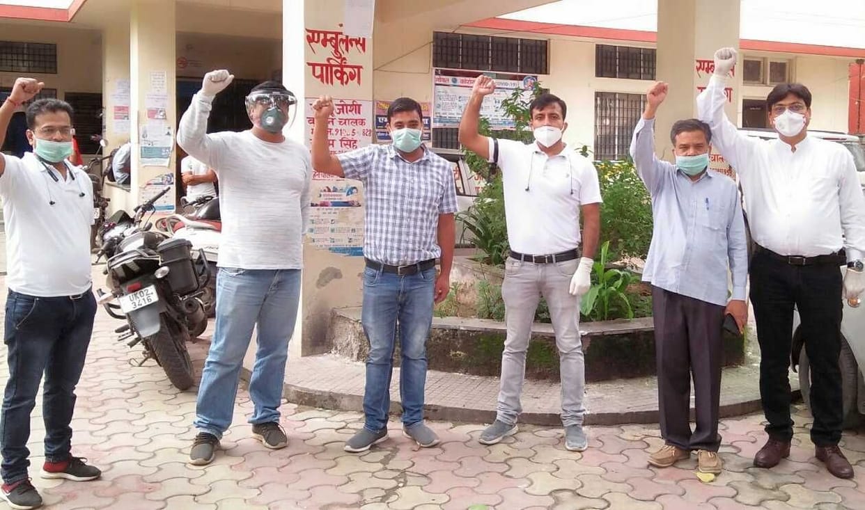 docters said that they wil protest till 8th of sept