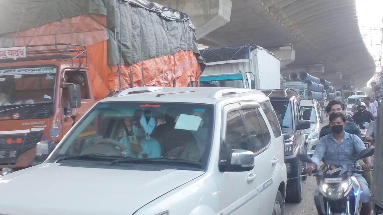 Youth dies after being crushed by a truck, highway jammed