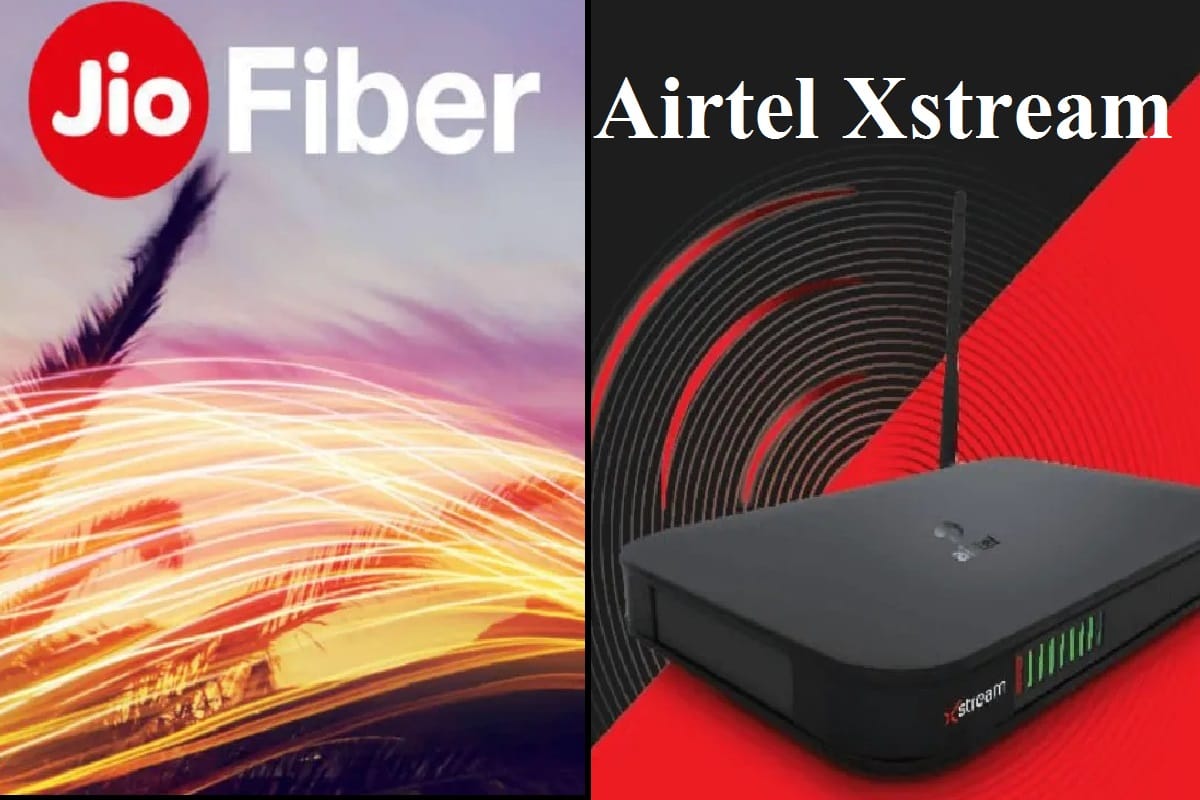 which company gives you best broadband plans under 1000 rupee Rs 999 Broadband Plan from JioFiber and Airtel Xstream Fiber