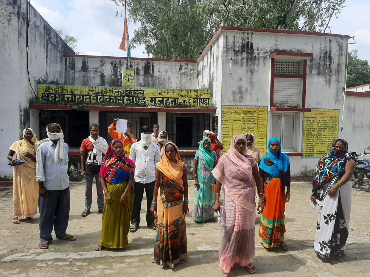 If the housing was not found, women surrounded the BDO