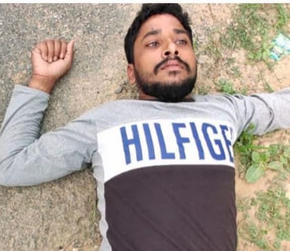 Auraiya's histheter caught in an encounter in etawah