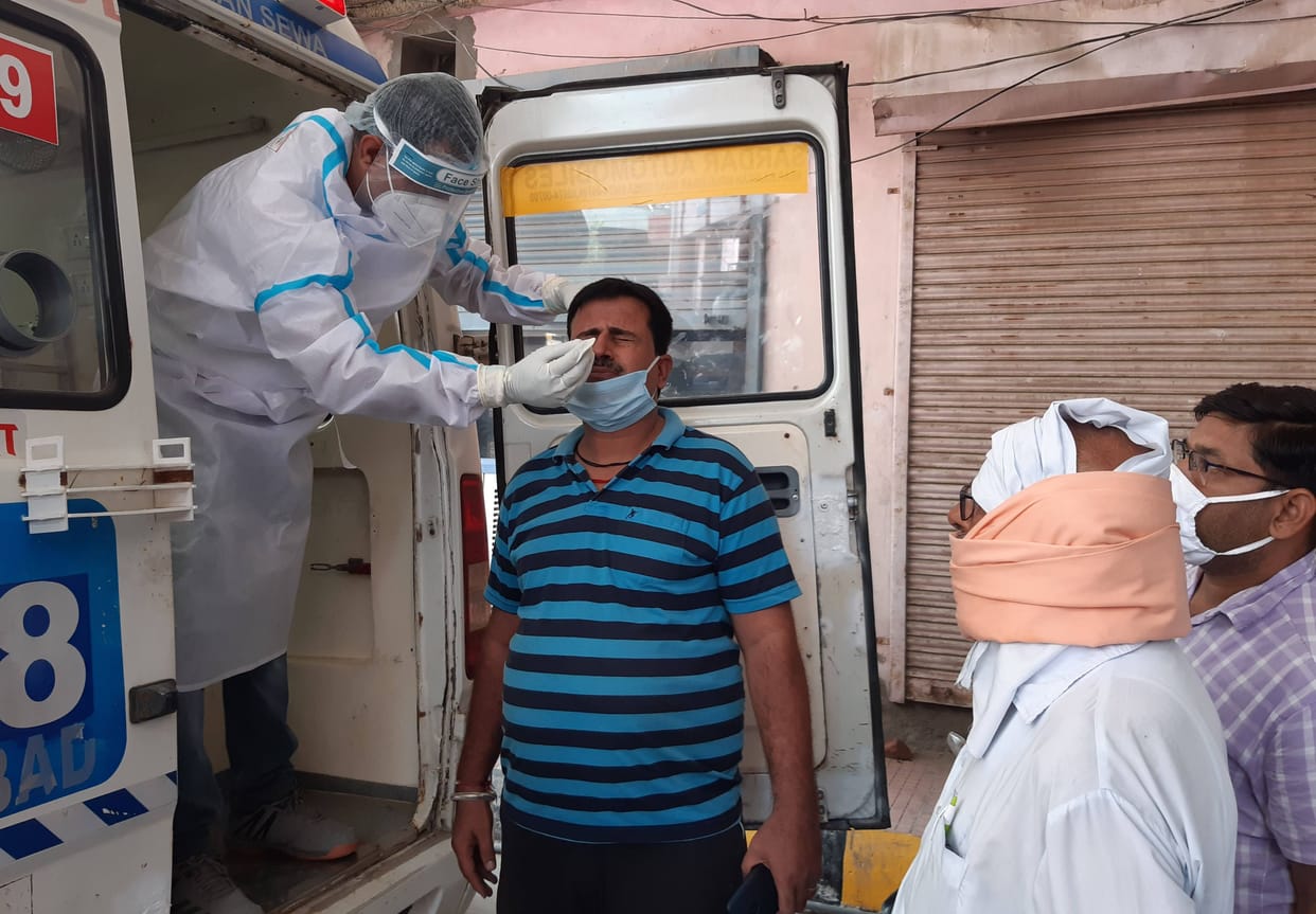 fatehabad news,corona active case