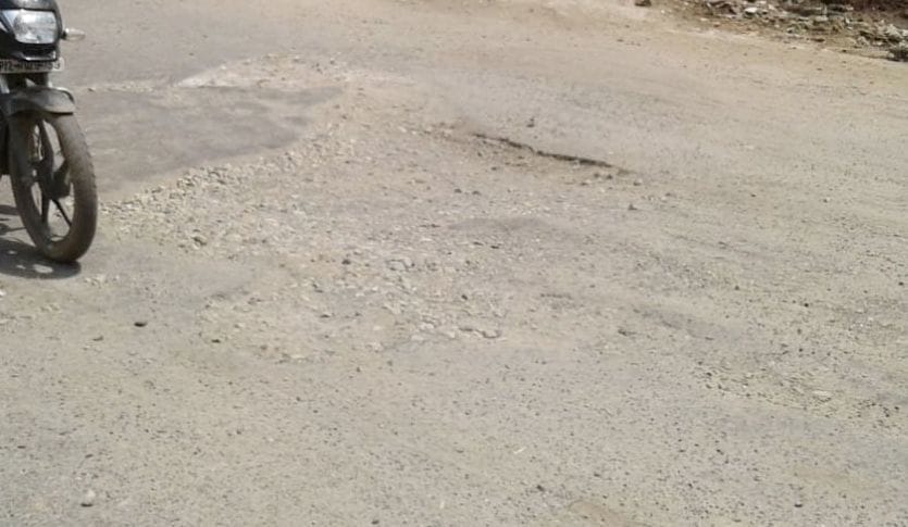 The plight of the roads became the cause of the accident