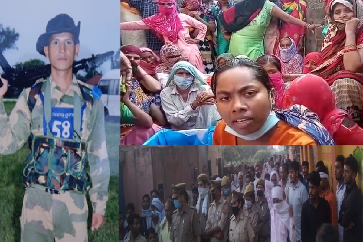 Shamli News: The body of the BSF jawan has reached the village from west bengal