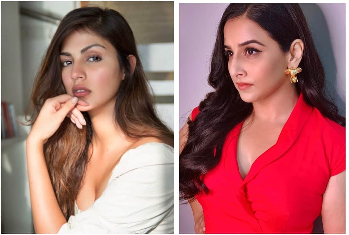 Sushant Singh Rajput Death Case Vidya Balan said My Heart Breaks At Vilification Of Rhea Chakraborty