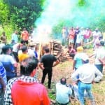 सुरेश रैना के फुफेरे भाई का अंतिम संस्कार हुआ।
