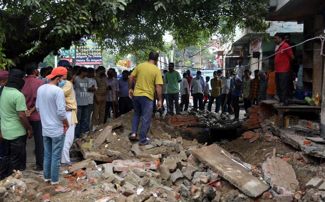 Campaign against  Encroachment