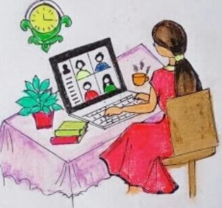 70 thousand students involved in virtual class