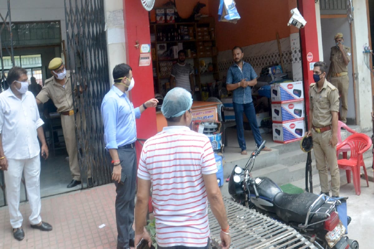 Four criminal have escaped from temporary jail in Bijnor