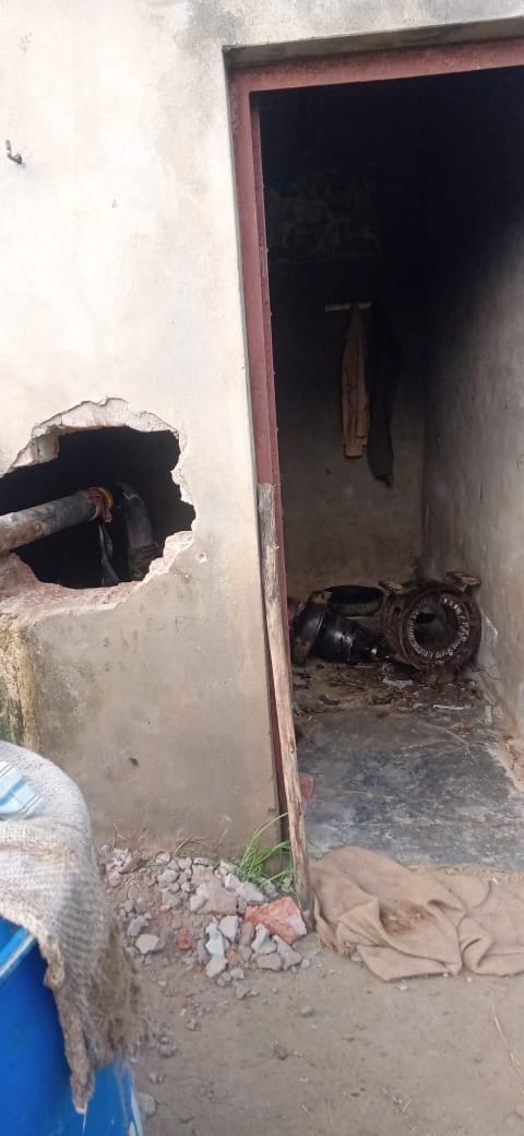 wire theft from shop