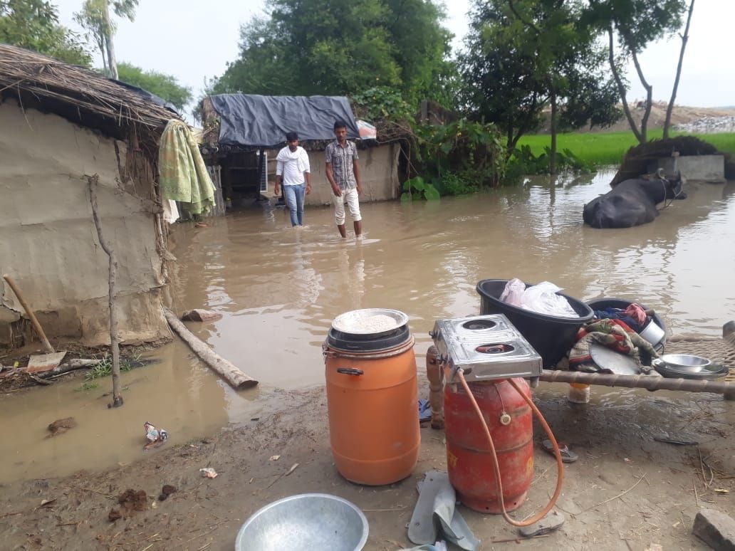 This time the fields were also destroyed along with crops due to flood