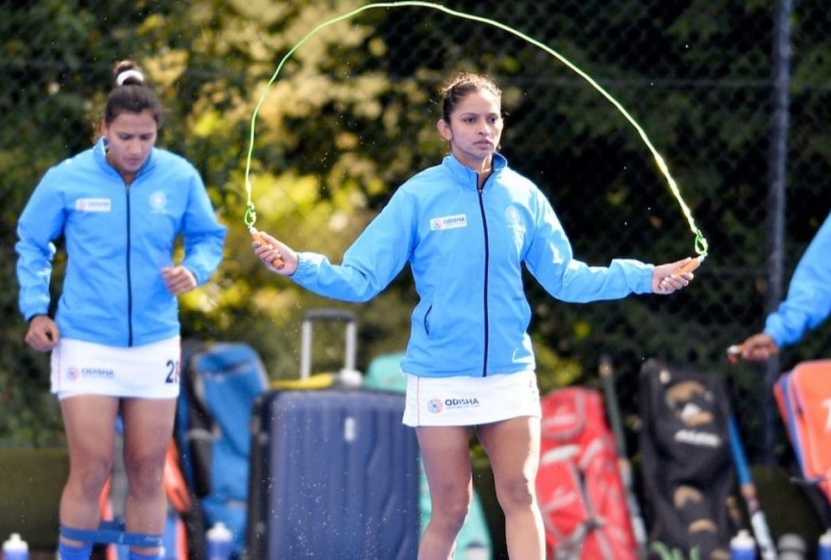 Young Indian women forward hockey player Navjot kaur wants to be best finisher of the world