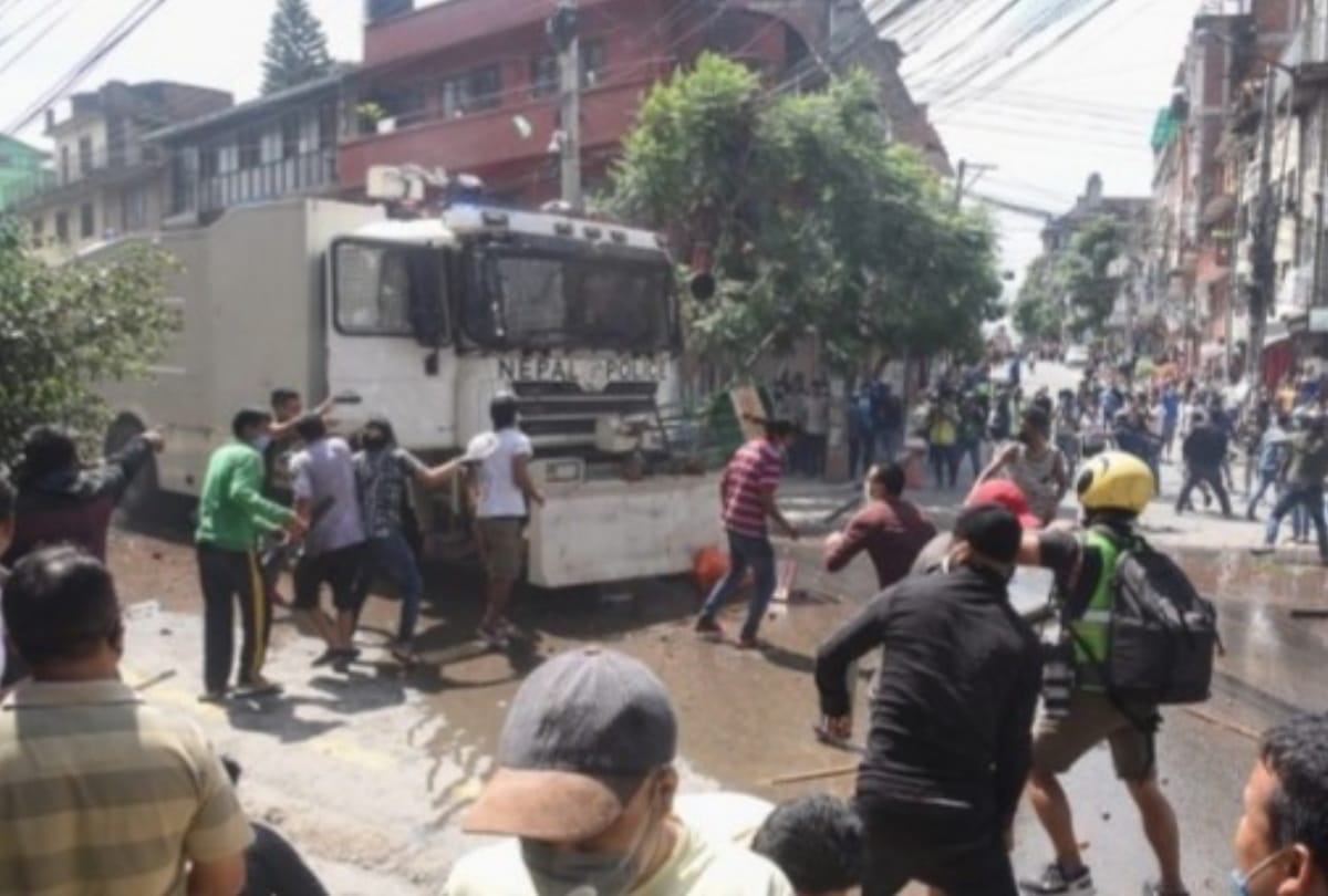 many people injured due to religious chariot journey in Nepal