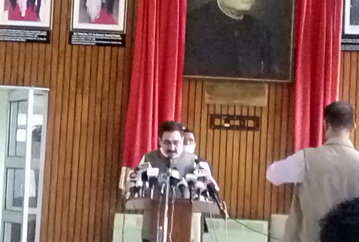 himachal vidhan sabha speaker vipin parmar press conference for monsoon session