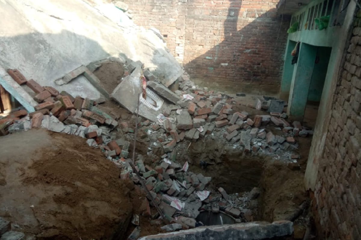 Saharanpur News: One killed and two people injured under debris
