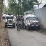 Encounter between security forces and terrorists in pulwama