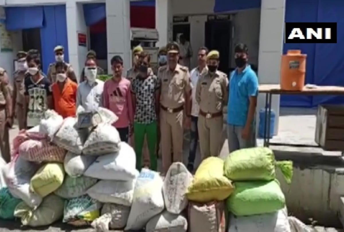 Six smugglers arrested, narcotics worth 3.36 crore seized in noida
